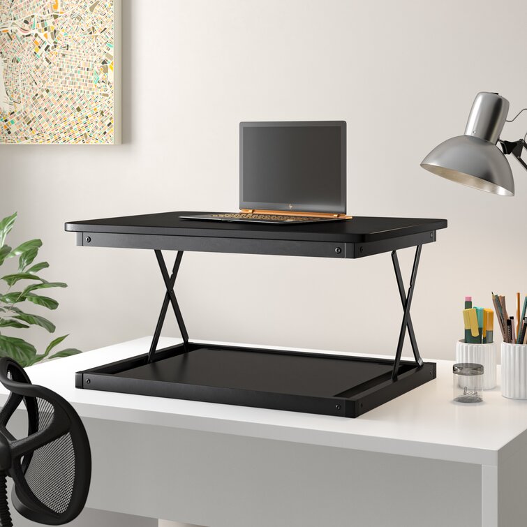 minimalist standing desk converter